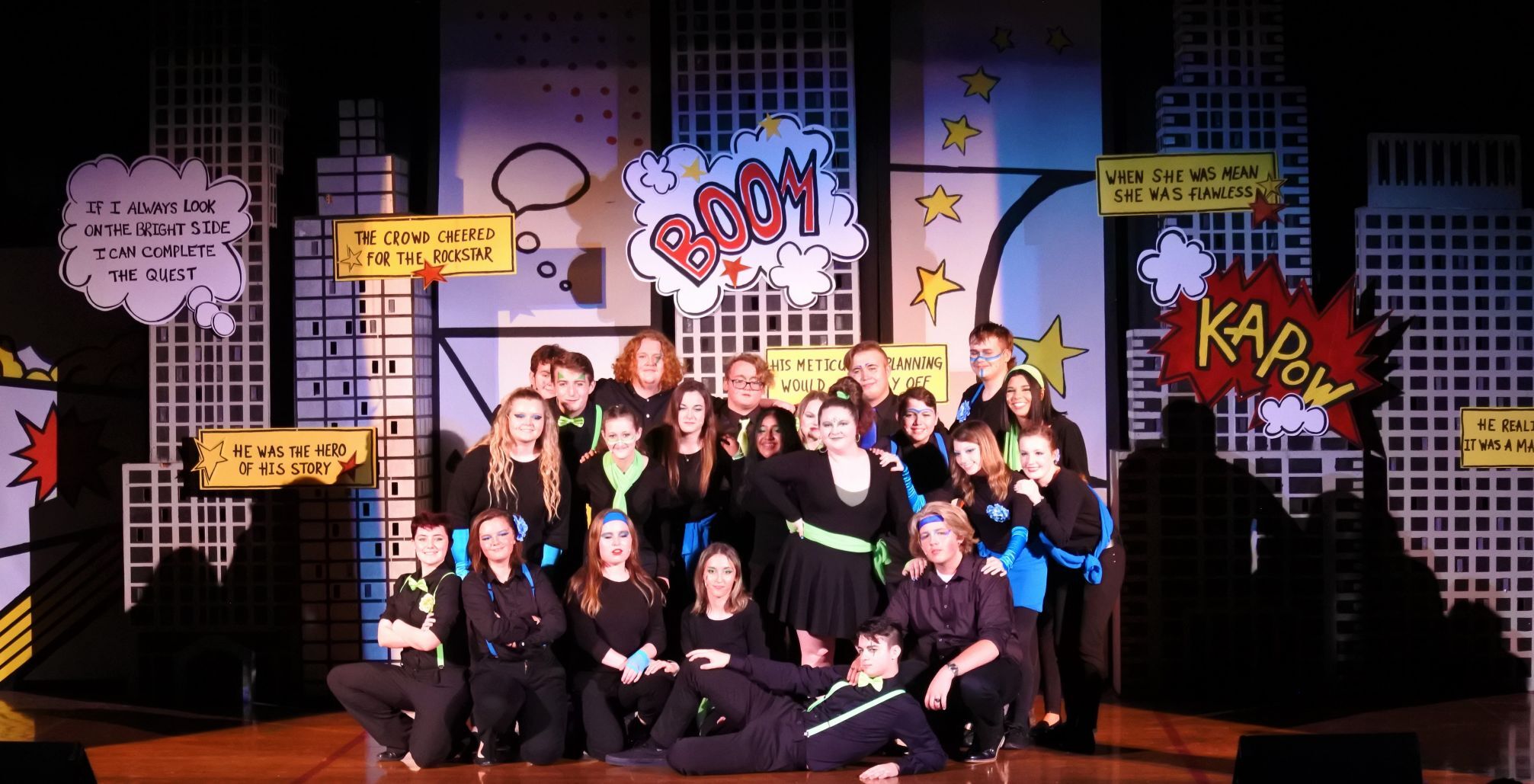 JHS Drama Club performs ‘Broadway’s Heroes vs. Villains’